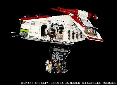 Display Stand 3D +slots For Lego 75021 And 7676 Republic Gunship (A1035) • $32.98