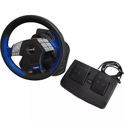 Top Drive Gt Logic3 Steering Wheel With Pedals For Playstation 2 /Ps2 • £19.99