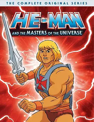 He-Man And The Masters Of The Universe The Complete Series DVD John Erwin NEW • $41.29