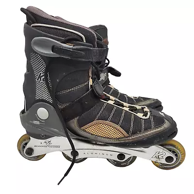 K2 Velocity Rollerblades Inline Skates Mens Sz 11.0 Black 76/72 Response System • $49.99