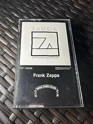 Frank Zappa Ship Arriving Too Late To Save A Drowning Witch CASSETTE Tape 1982 • $22