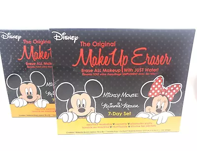 2 Original Makeup Eraser  - Mickey & Minnie Mouse Disney - 7-Day Sets • $25