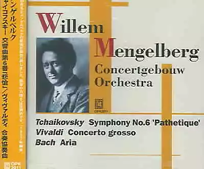Bach Vivaldi Tchaikovsky / Willem Mengelberg New Cd • $29.05