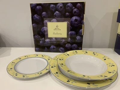 £70 • Buy Royal Doulton Blueberry 6 Settings Of 5 Different Items. Unused In Boxes