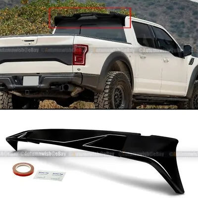 Fit 2015-2020 Ford F-150 Glossy Black Trunk Roof Spoiler Lip Wing All Cabs F150 • $92.99