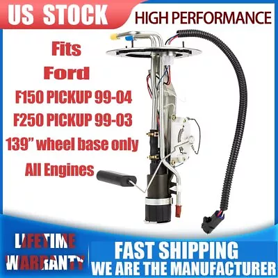 FUEL PUMP & ASSEMBLY FOR FORD F150 F250 139” Wheel Base Only; All Engines 19-03 • $51.74