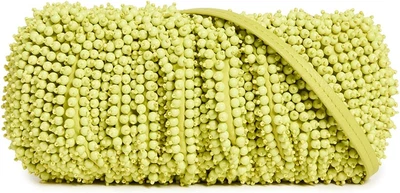 $225 • Buy Staud Women Beaded Removable Leather Strap Bean Convertible Bag Cit (Citron) OS