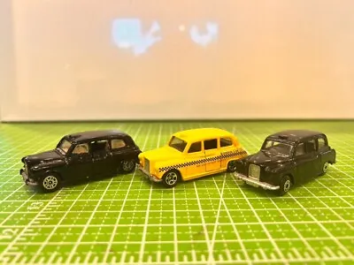 Corgi Juniors Matchbox Hot Wheels London Taxi LOT OF #3 Taxis Great Condition • $14.50