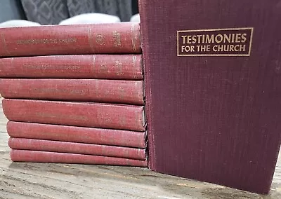 Testimonies For The Church Volumes 1-8 By Ellen G. White 1948 Pacific Press Book • $70
