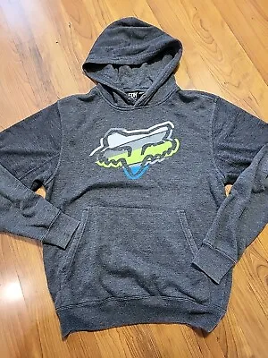 Fox Racing Small Pullover Gray Hoodie • $12.99