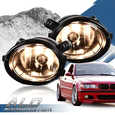 Bumper Fog Lights W/ Bulbs Fit For 01-05 BMW E46 3 Series M3 / 00-03 M5 Pair • $20.90