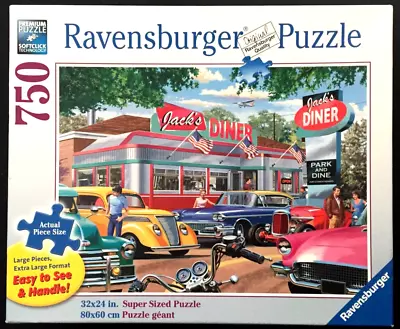 Excellent! MEET YOU AT JACK'S 750 Large Pc RAVENSBURGER Jigsaw Puzzle Complete • $14.50