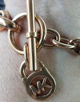 Michael Kors Gold Tone Link Bracelet Jewelry • $49.99