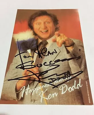 Ken Dodd Signed Photo Autograph Late Great Comedian • £12.99