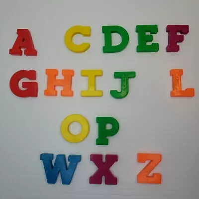 Vintage Fisher-Price Magnetic Letters BLOCK Style Uppercase Replacement Extra • $11.99