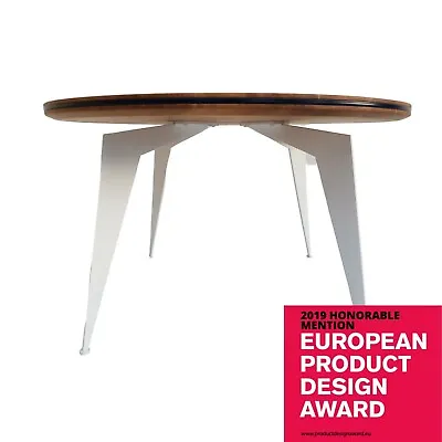 Danish Design Brand New Coffe Table Ø 89 - 90cm Oak Wood Design Award • £932.57