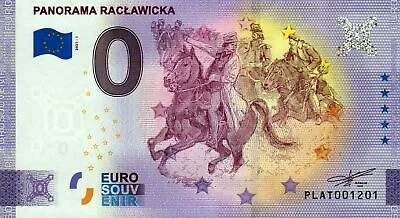 £6.77 • Buy Zero Euro Bill - 0 Euro - Poland - Panorama Raclawicka 2021-1