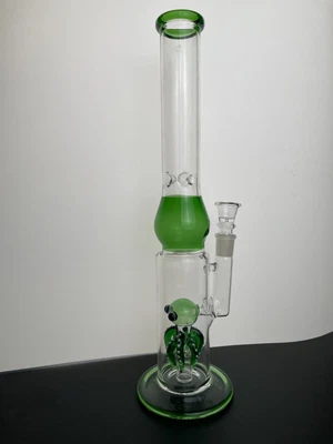 $59.99 • Buy 16 Inch Octopus Perc Glass Pipe Bong Hookah Smoking Tobacco