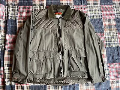 Vintage AVID Outdoor 2XL 50-52 Men’s Bird Hunting Shooting Jacket Coat Green • $53.99