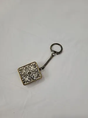 Vintage Sankyo Mini Music Box Keychain Made In Japan Silver & Gold Works Great • $69.99