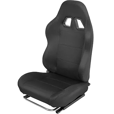 Hottoby Black Racing Gaming Seat With Adjustable Double Slide Fit Racing Stand • £189.99