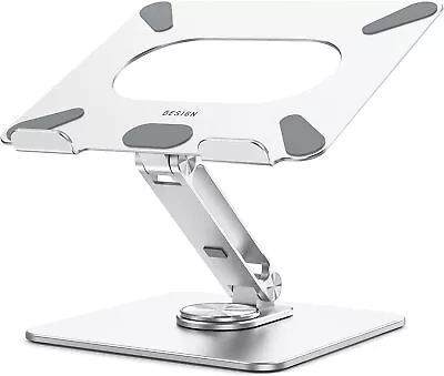 BESIGN Laptop Stand With 360° Rotating Base Ergonomic Adjustable Notebook (new) • $49.39