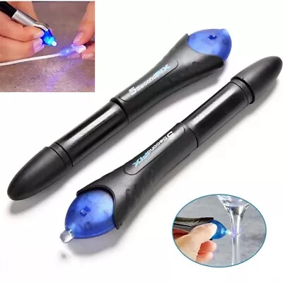 3x Quick 5 Second UV Light Fix Liquid Glass Welding Compound Glue Repair Tools • $18.18