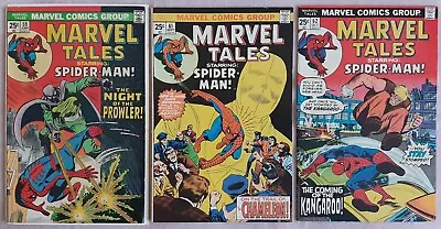 Marvel Tales 59 / 61 / 62 (1975) *Lot R* Lot Of 3 - Spiderman Prowler Bronze Age • $4.99