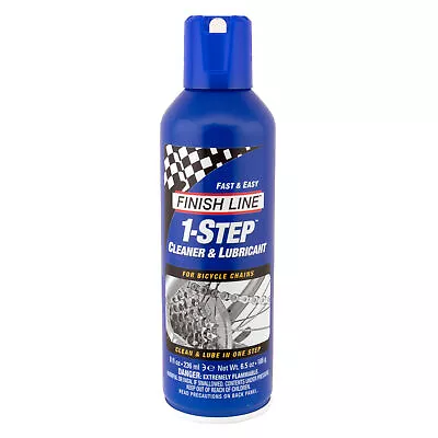 Finish Line 1-Step Cleaner And Bike Chain Lube - 8 Fl Oz Aerosol • $15.99