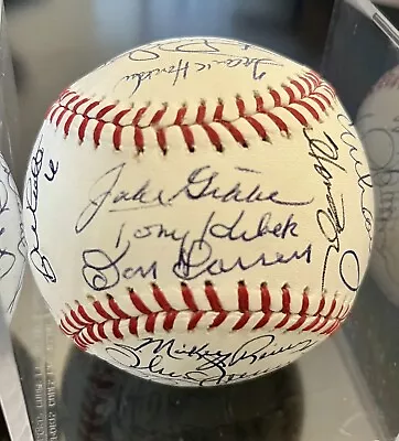 Don Larsen Tony Kubek Many Other New York Yankees Autographs Baseball • $59.99