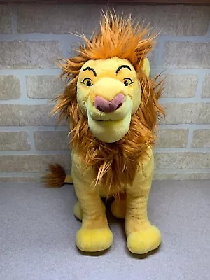 Disney Store The Lion King Mufasa Plush 14  Disney Stuffed Animal Dad • $23.99