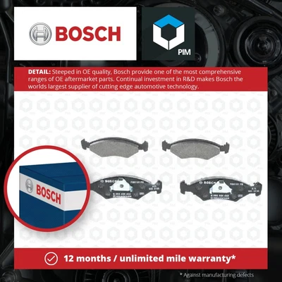 £12.79 • Buy Brake Pads Set Fits FORD SIERRA Mk1, Mk2 Front 82 To 93 Bosch 1039106 1595523