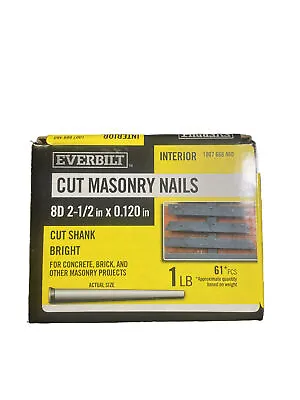 Masonry Cut Nails • $5