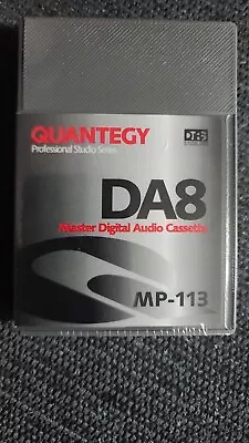 Quantegy DA8 MP-113 PRO Studio Series DTRS Master Digital Audio Tape - Brand New • $11.95