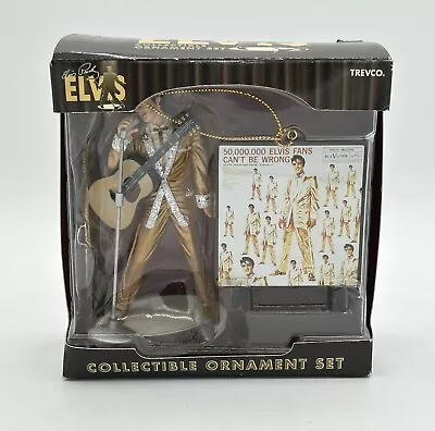 Elvis Presley Gold  Suit Trevco Collectible Christmas Ornament 4.5  N EW • $8.99