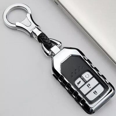 For Honda Accord CR-V HR-V Civic Fit MUGEN Zinc Alloy Car Key Fob Case Shell Bag • $19.02