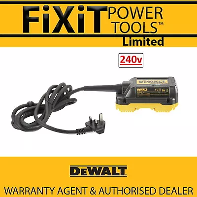 £89.95 • Buy DeWalt DCB500 240v Flexvolt Mains Adapter DHS780T2 54V Cordless Mitre Saw New