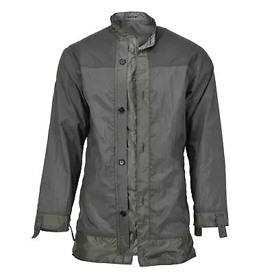 Original Dutch Military Liner Rain Jacket Waterproof Taped Seams Combat Olive • $20.21