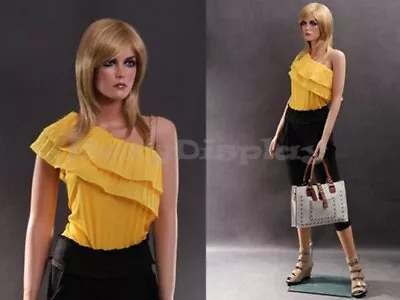 Female Fiberglass Mannequin Beautiful Face With Elegant Pose Style #MZ-LISA2 • $199