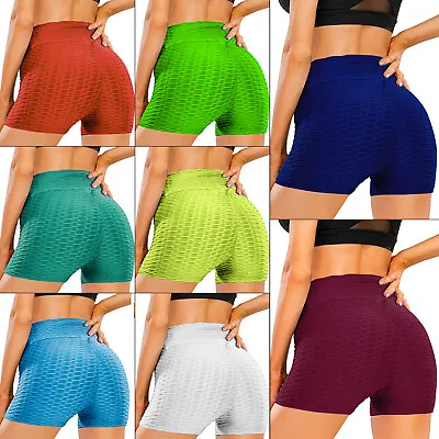 £7.49 • Buy Women High Waist Shorts Butt Lift Scrunch Yoga Pants Gym Booty Tiktok Leggings