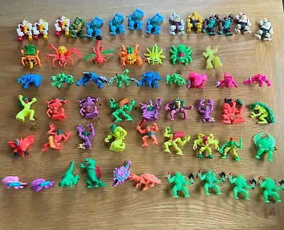 Large Lot Of Monsters In My Pocket - Alien Wrestler Dinosaur -  Matchbox Mimp • $24.87