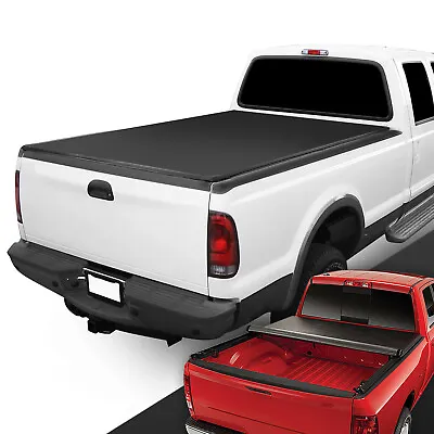 Fit 99-16 Ford F250 F350 Super Duty 6.5 Ft Bed Vinyl Soft Roll Up Tonneau Cover • $145.88