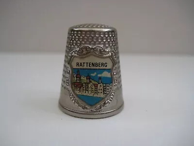 Vintage Austria Collectible Metal Thimble Rattenberg • £3