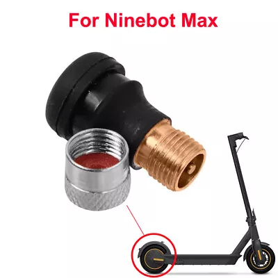 Vacuum Tubeless Air Valve For Segway Ninebot Max Scooter Tire Accessories • $6.98