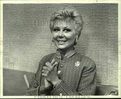 1981 Press Photo Mitzi Gaynor American Actress And Singer - Lrp11095 • $15.99