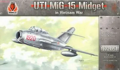 1/72 MiG-15UTI Midget In Vietnam War KP Models J72051 Plastic Model Kit • $15.60