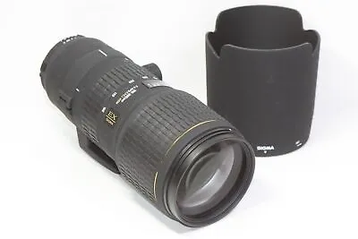 AS IS Sigma APO 100-300mm F/4 EX IF DG HSM AF Zoom Lens For Nikon • $160.55