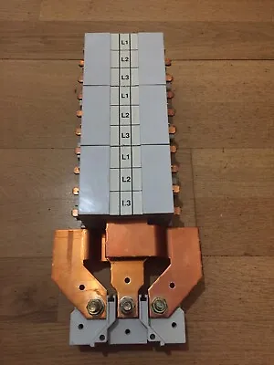 Mem Panel MCCB Distribution Board Box Fuse 6 Way 3 Phase Busbar Buzzbar • £129.99