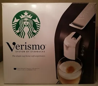 New Verismo System K-FEE 580 Silver & Black Espresso Coffee Machine By Starbucks • $150