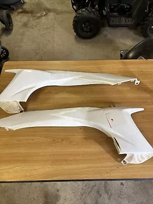 2006 YFZ450 YFZ 450 OEM White Side Plastics Plastic Fairings Body Panels • $120